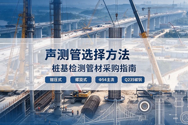 如东声测管选型标准