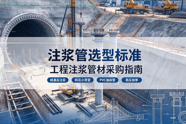 如东注浆管选型标准