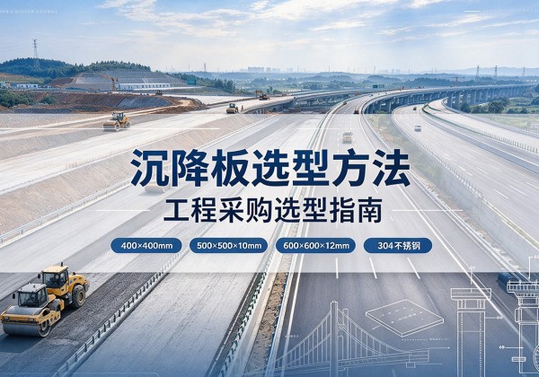 如东沉降板选择方法