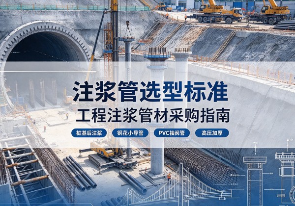如东注浆管选型标准